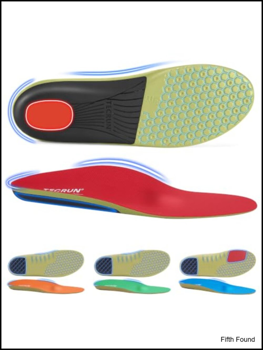 Plantar Fasciitis Insoles Arch Support Inserts for Men Women